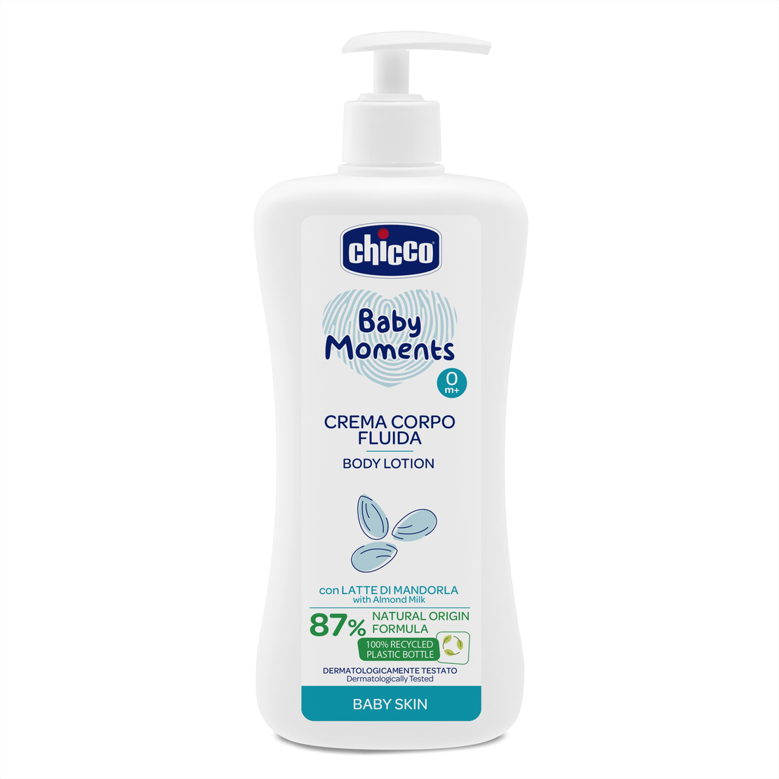 CHICCO Лосион за тяло Baby Moments  0м+ 500 мл.