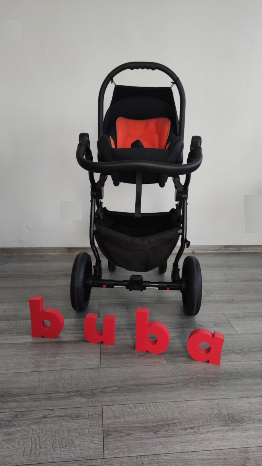  Бебешка количка 3в1 Buba Bella, Orange, Нарушена опаковка 