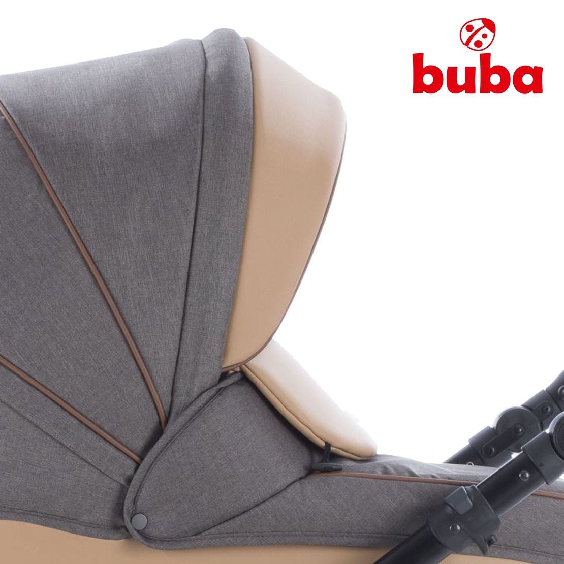 Бебешка количка 3в1 Buba Forester 597, тъмно кафява