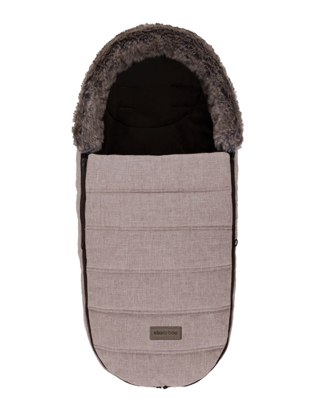 Чувалче за количка Fur Melange Beige