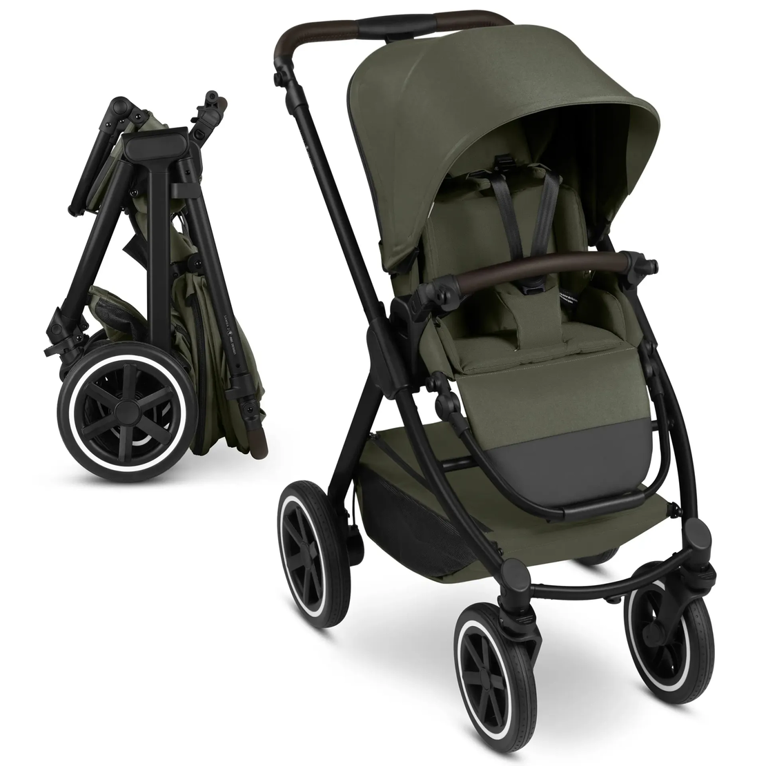 ABC Design Samba 2 Avocado Комбинирана Детска Количка 2 в 1
