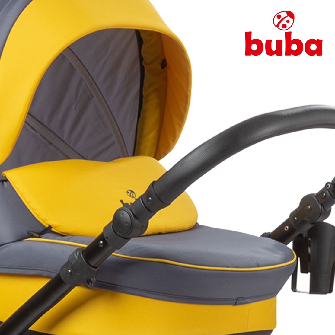  Бебешка количка 3в1 Buba Bella 716, Pewter-Yellow 