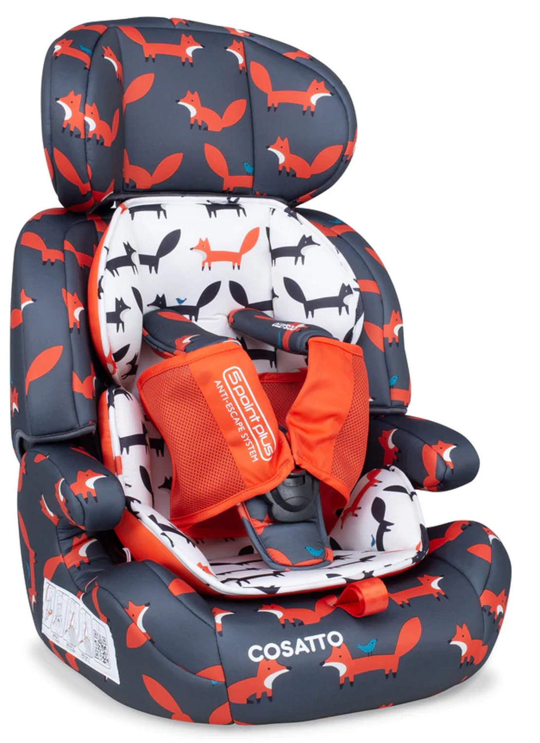  Столче за кола Cosatto ZOOMI CHARCOAL MISTER FOX 