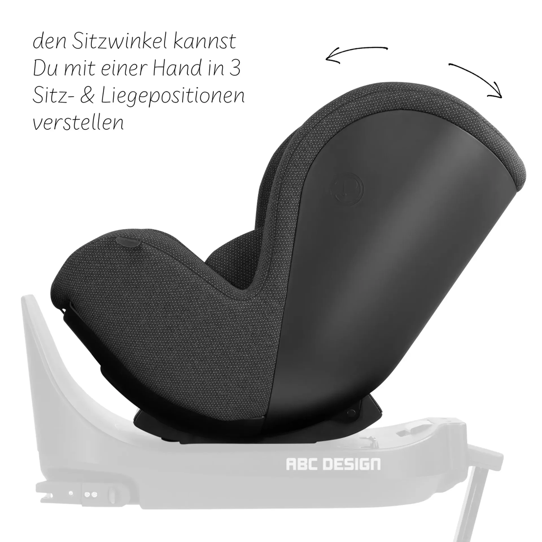 ABC Design Reboard Car Seat Lily i-Size 0 - 4 years Кош за Новородено Bubble