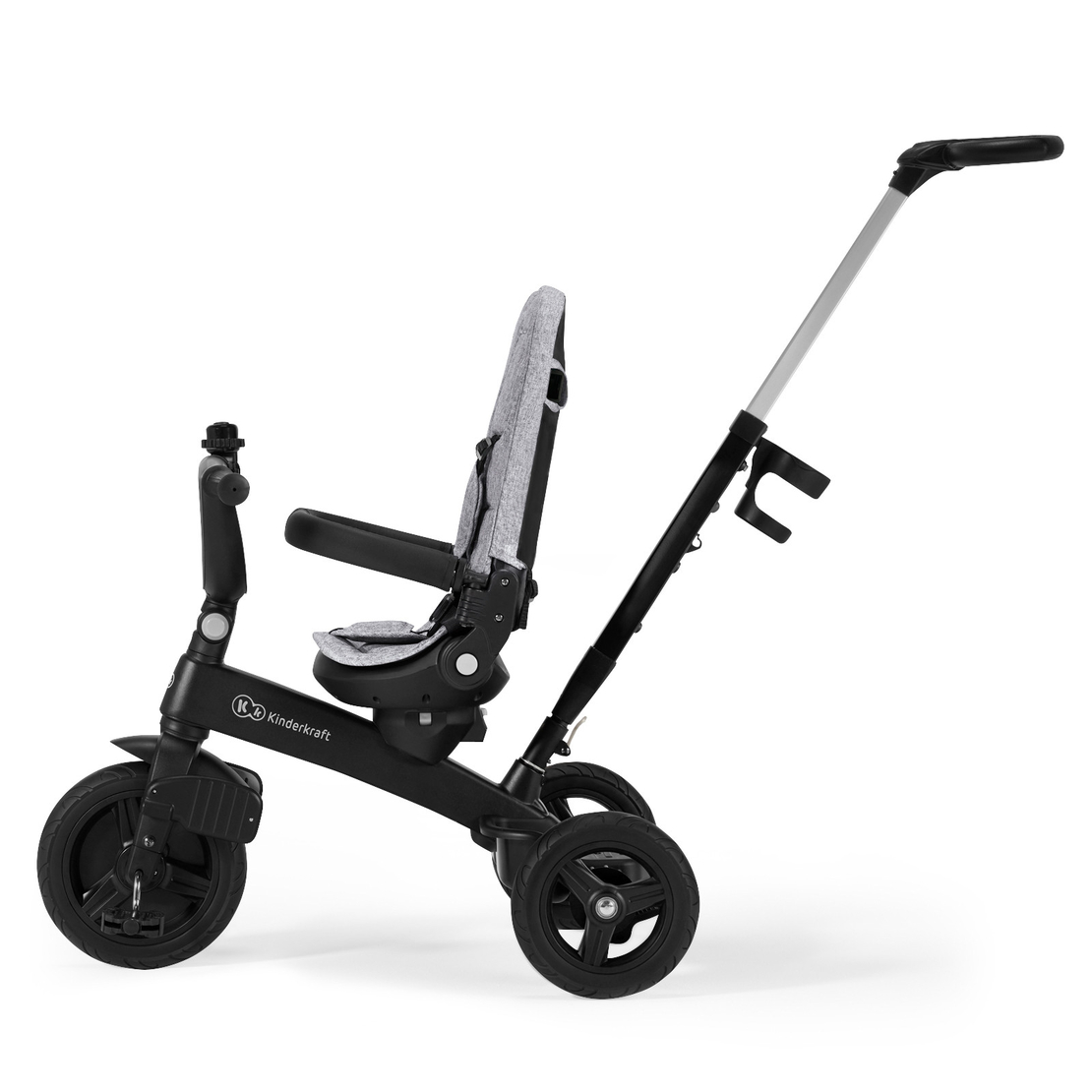  Триколка KinderKraft TWIPPER, Сива 
