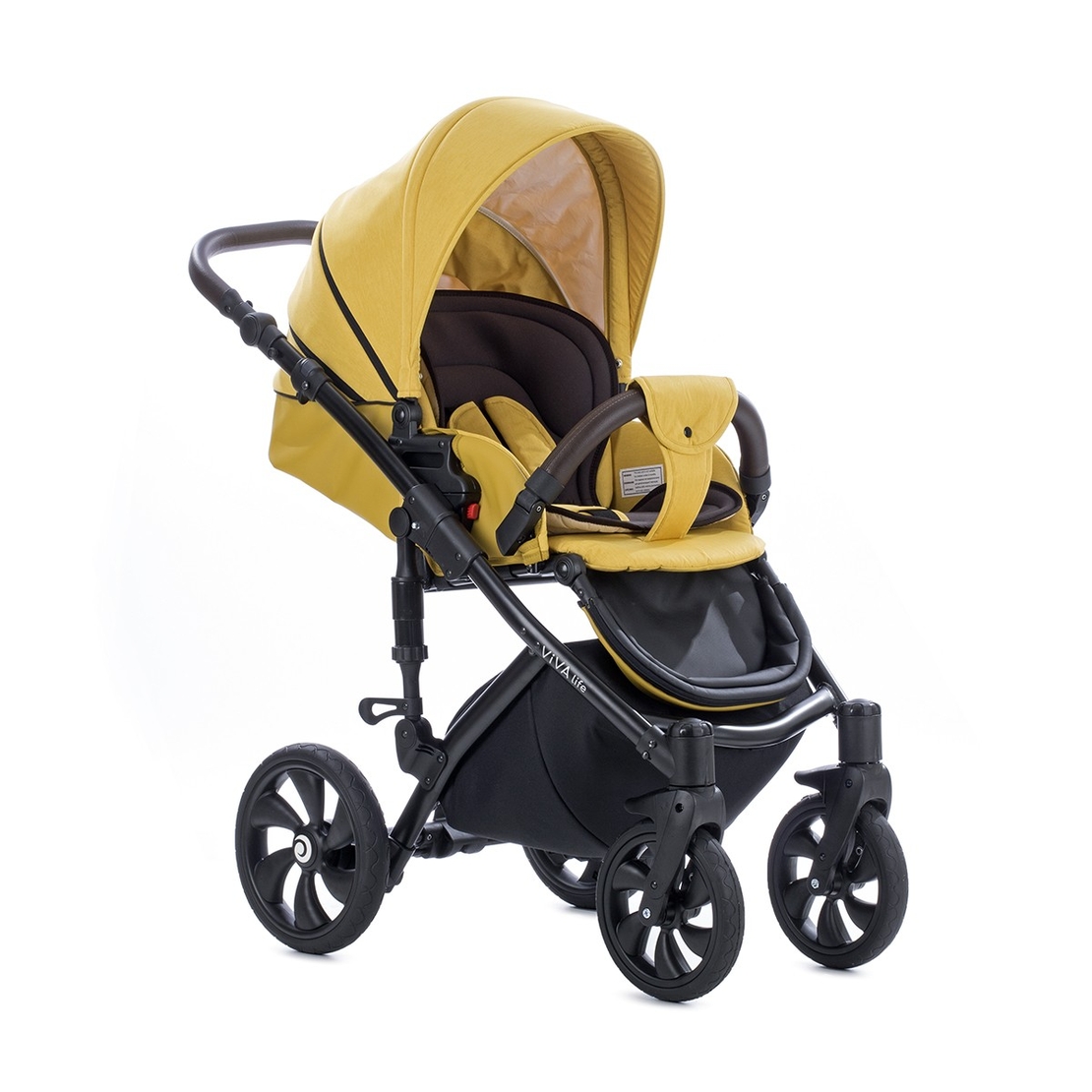 Tutis Viva Life Yolk Yellow 075 Комбинирана Детска Количка 2 в 1