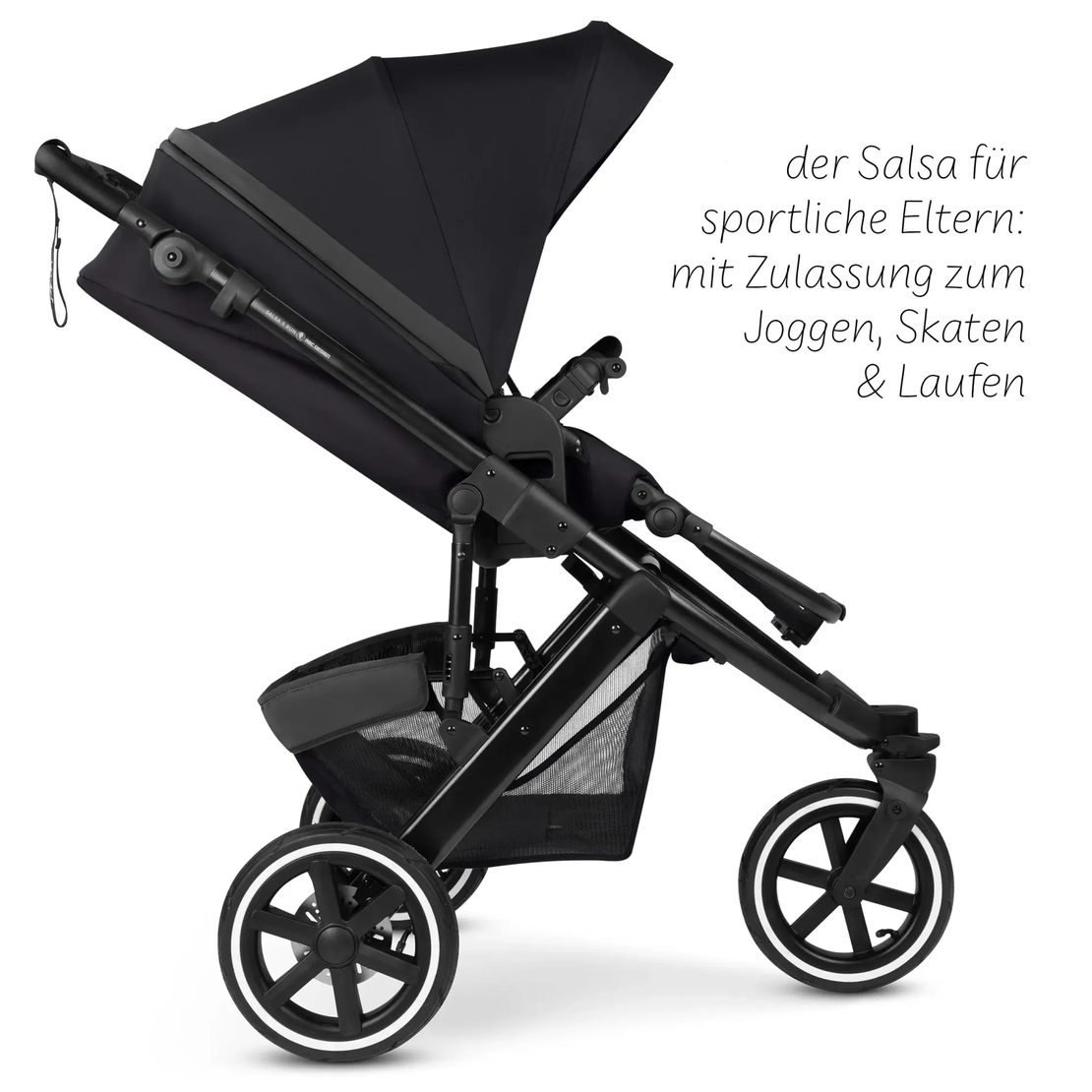 ABC Design Running Stroller Salsa 5 Run Coal Комбинирана Спортна Детска Количка