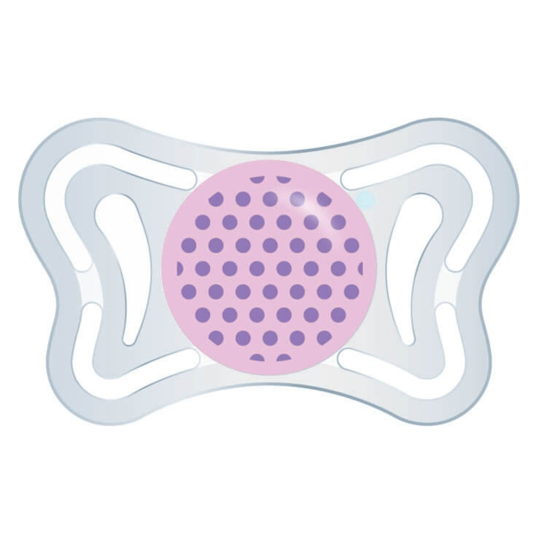 CHICCO Залъгалка PhysioForma Light 2-6 м. за момиче