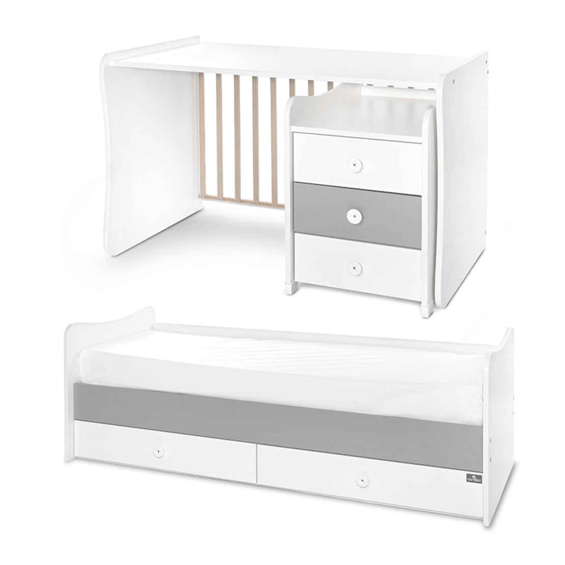 LORELLI ЛЕГЛО MAXI PLUS NEW 70/160 ЦВЯТ БЯЛО STONE GREY