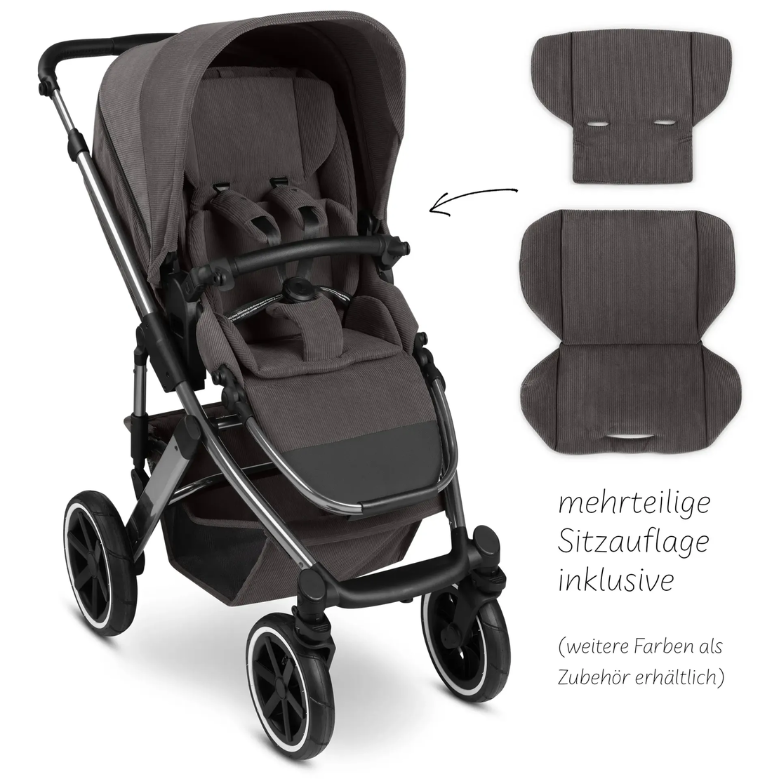 ABC Design Salsa 5 Air Almond Комбинирана Детска Количка 2 в 1