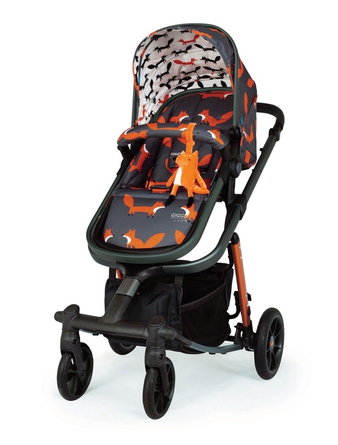 Количка Cosatto Giggle Quad 3 в 1 CHARCOAL MISTER FOX