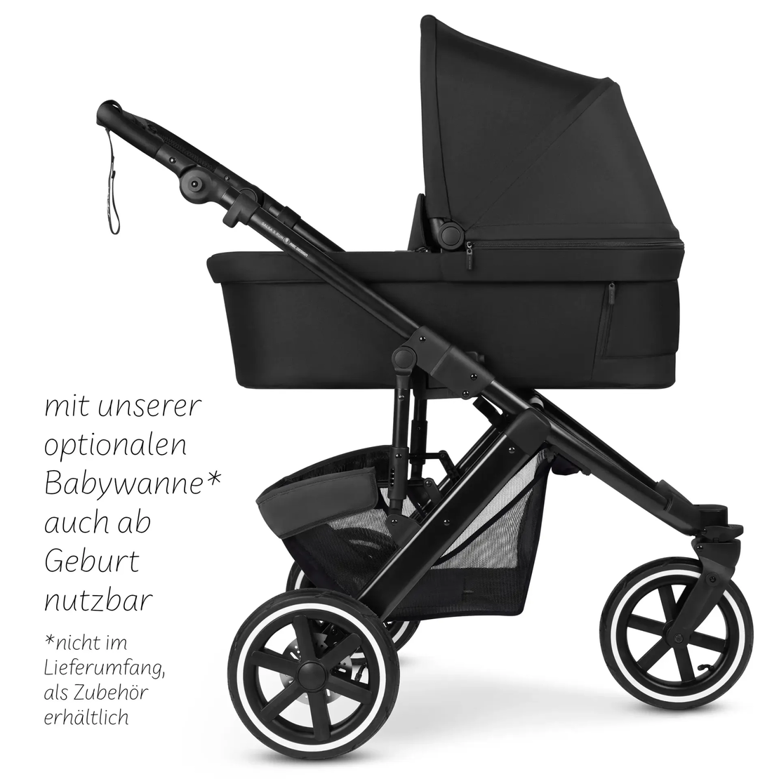 ABC Design Running Stroller Salsa 5 Run Coal Комбинирана Спортна Детска Количка