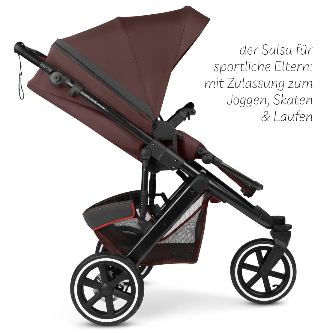ABC Design Running Stroller Salsa 5 Run Umbra Комбинирана Спортна Детска Количка