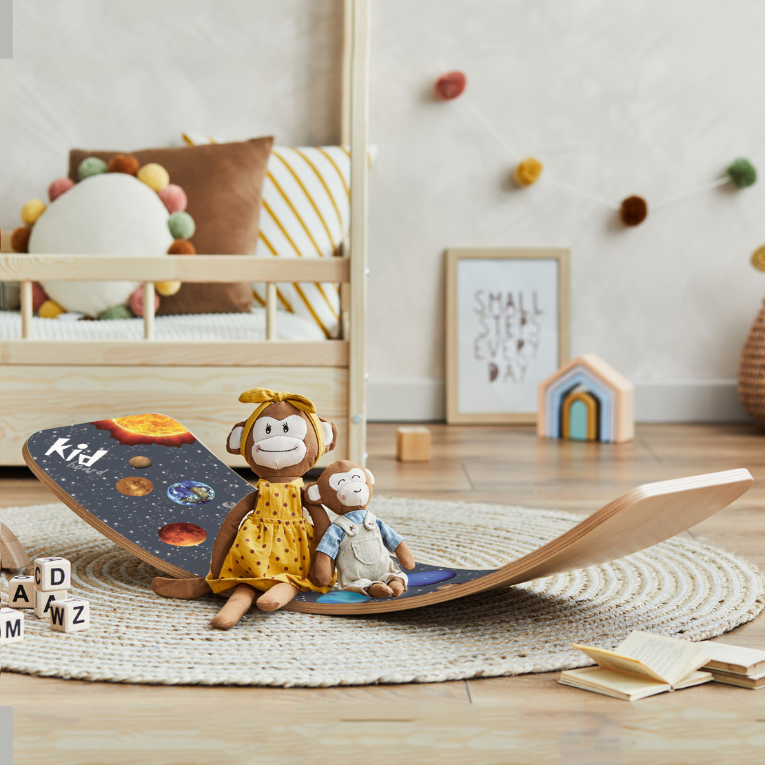  Баланс борд KidBoard, Планети 