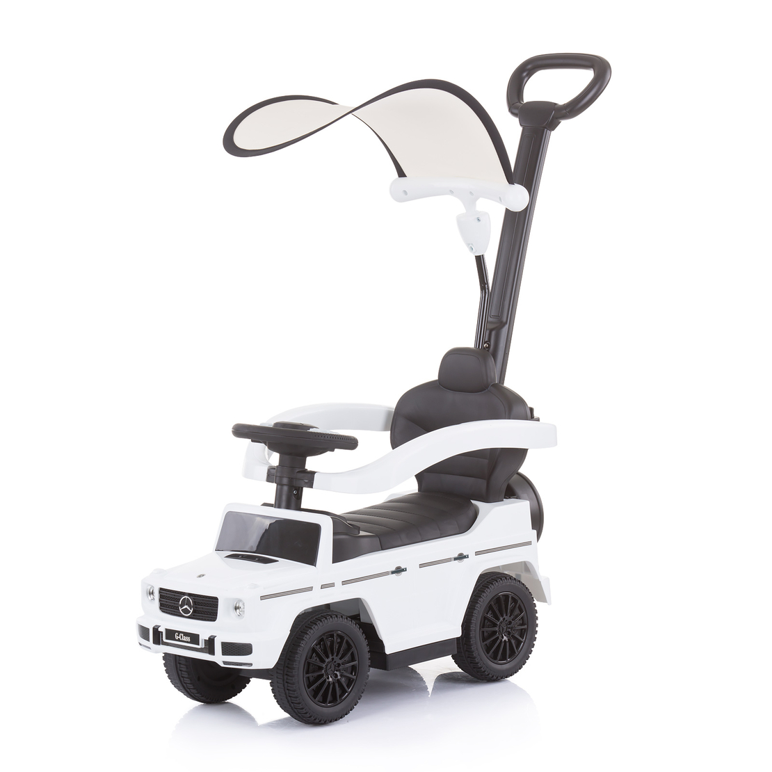 Chipolino Кола с Дръжка и Сенник MERCEDES G 350d Бял