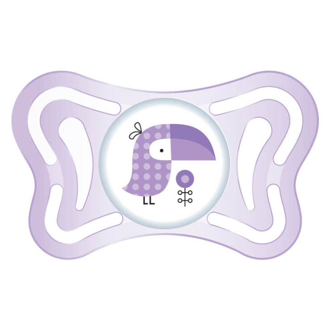 CHICCO Залъгалка PhysioForma Light 2-6 м. за момиче