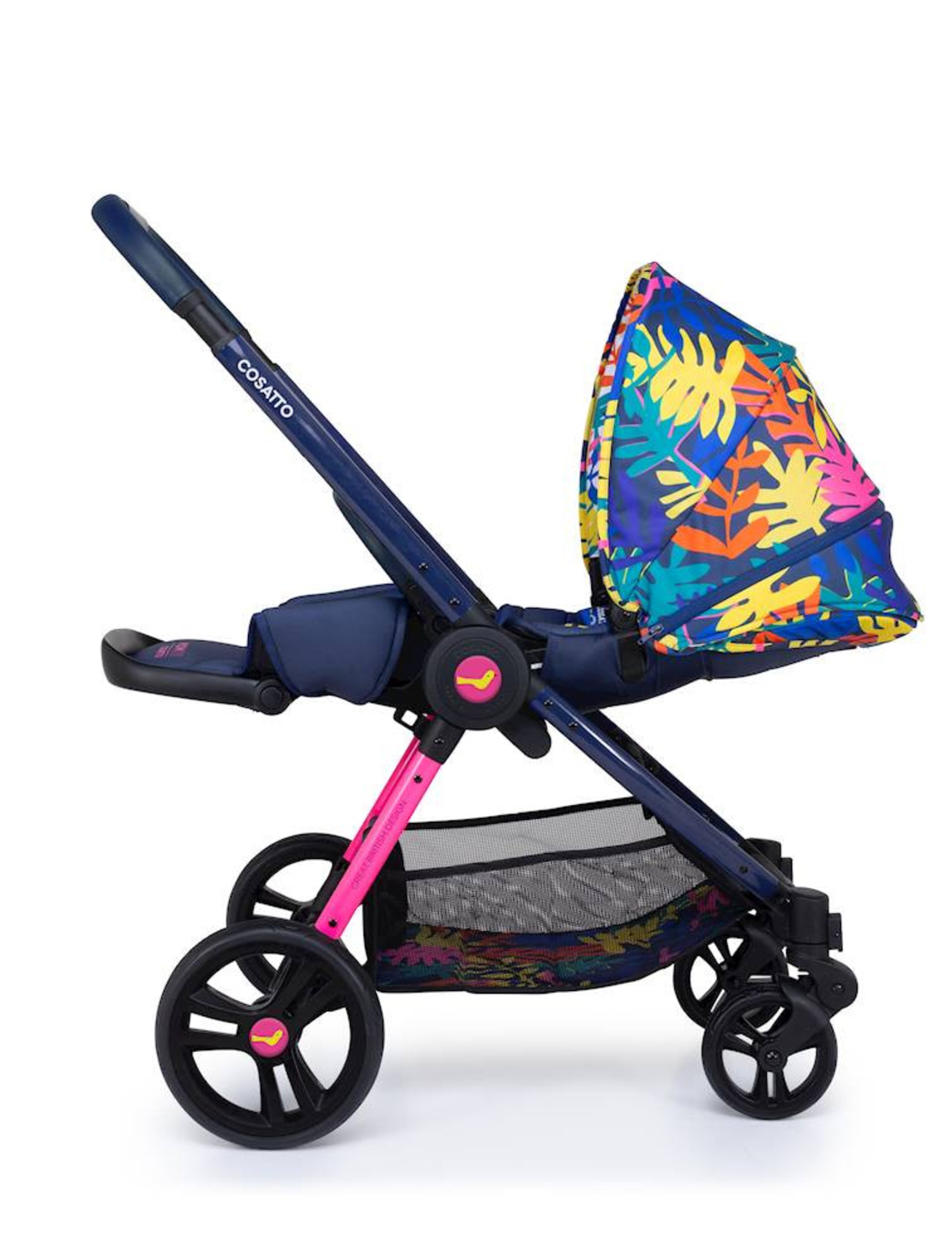 Бебешка количка 2в1 Cosatto CT4524B WOWEE Club Tropicana + чанта