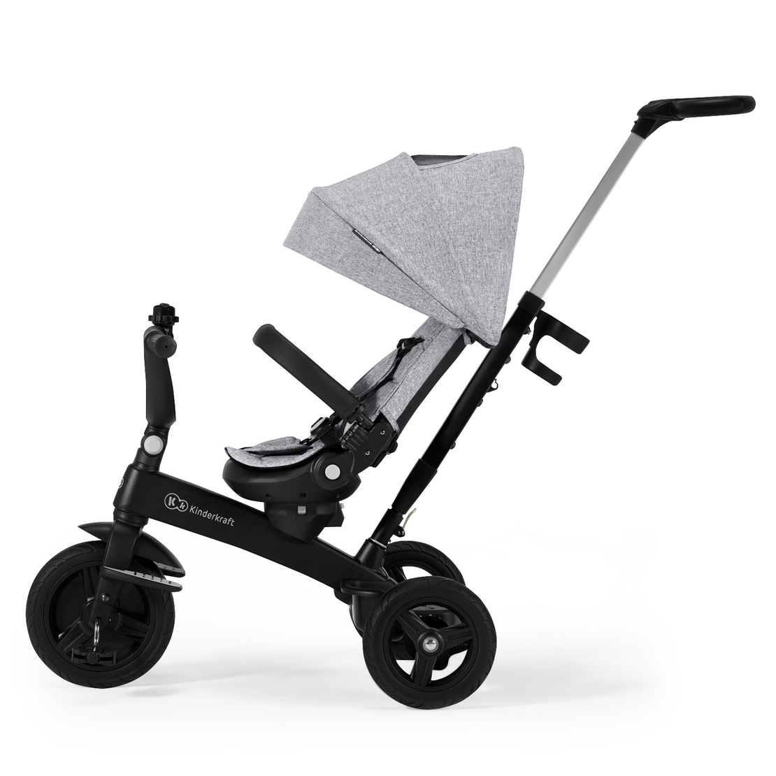 Триколка KinderKraft TWIPPER, Сива 