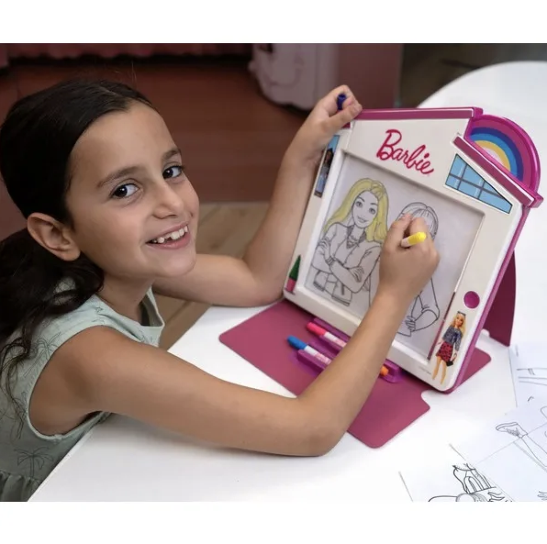 Premium Glow Pad Barbie 3+ Светеща Дъска за Рисуване