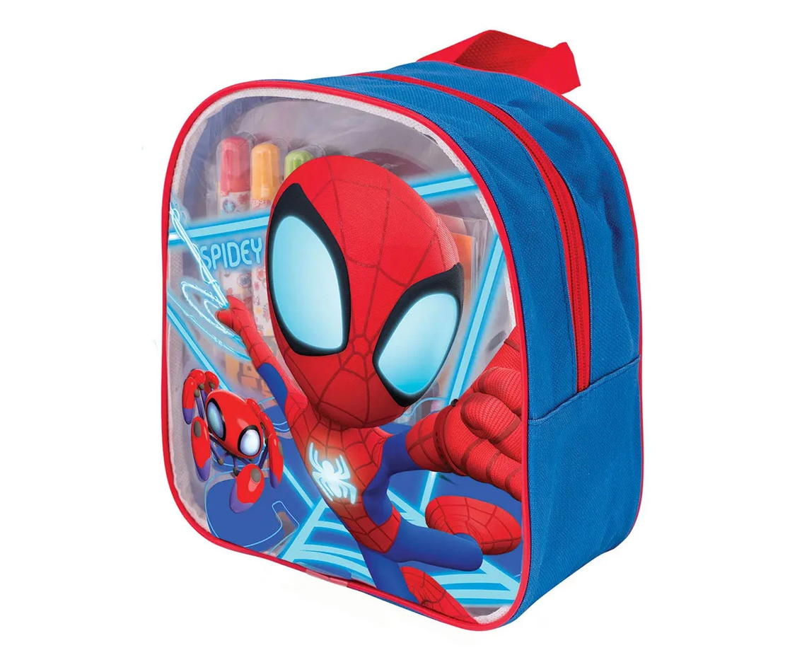 Spiderman Комплект за Рисуване в Раница Спайди и Приятели