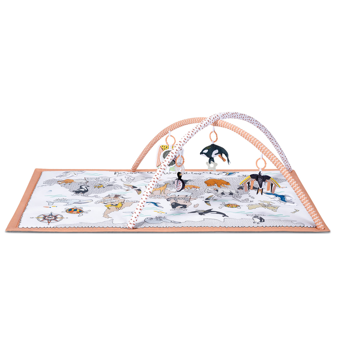  Образователна гимнастика KinderKraft TIPPY, 3 в 1 