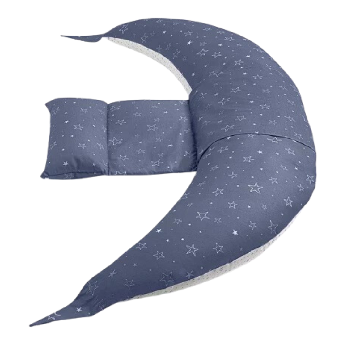  Възглавница за бременност и кърмене Nuvita DreamWizard 12в1, Сини звезди 