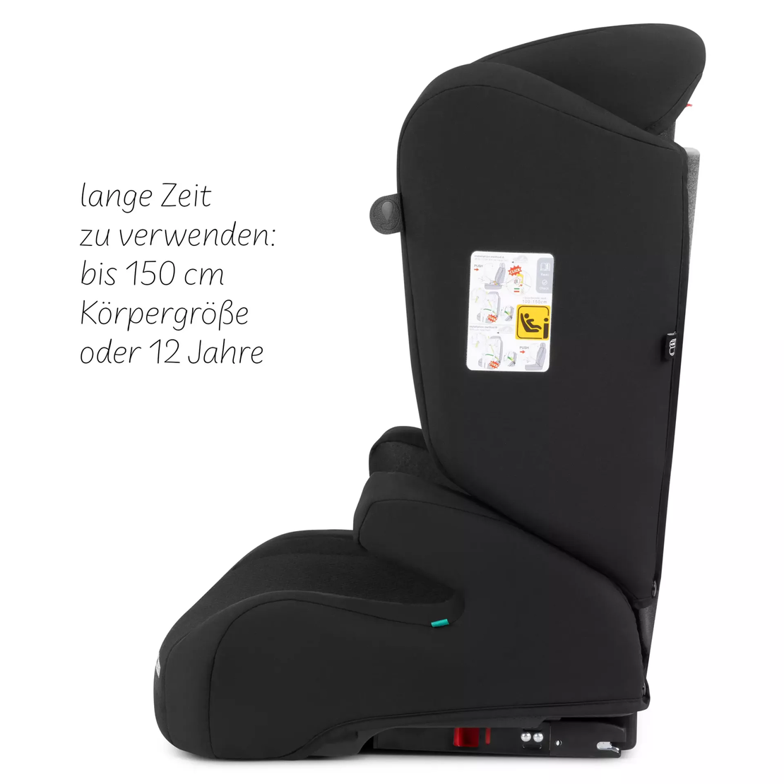 ABC Design Столче за Кола Mallow 2 Fix i-Size Black (3-12 years)