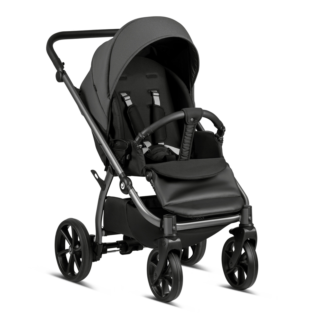 Tutis LEO Dark Grey  103 Комбинирана Детска Количка 2 в 1