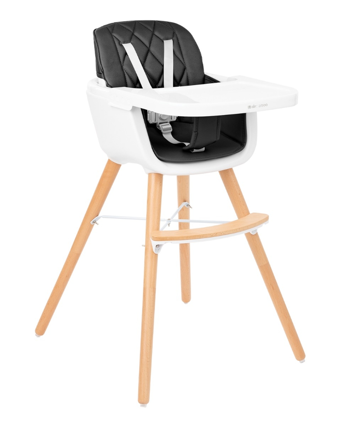 Стол за хранене 2в1 Woody Black