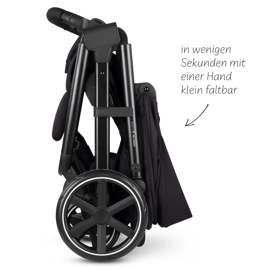ABC Design Avus 2 Coal Комбинирана Детска Количка