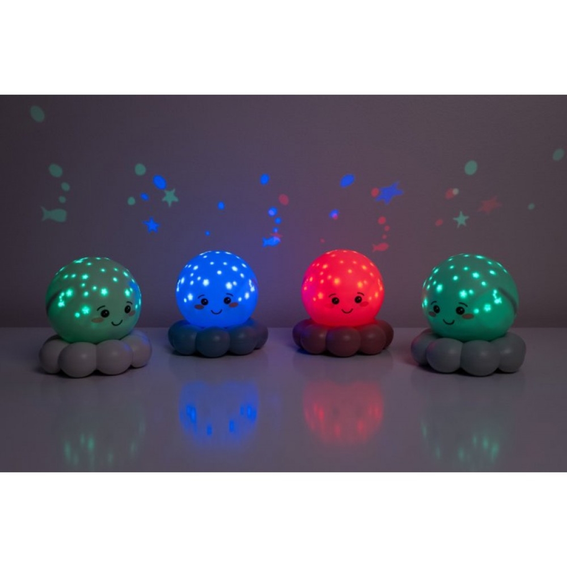 Cloud B Нощна Лампа Twinkles To Go Octo Pastel Pink