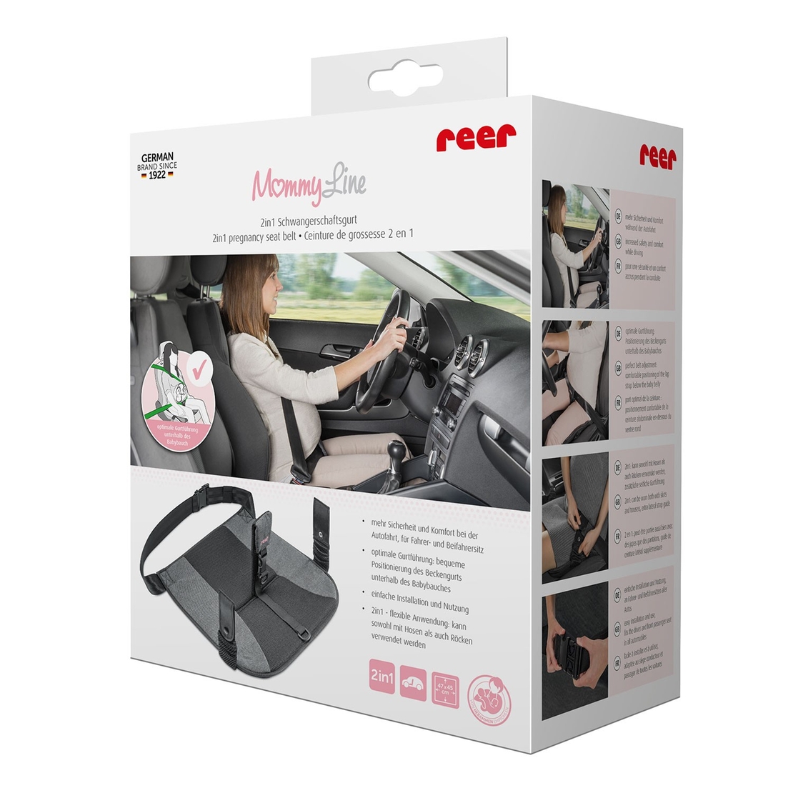  Колан за шофиране по време на бременност Reer Mommyline 88101 