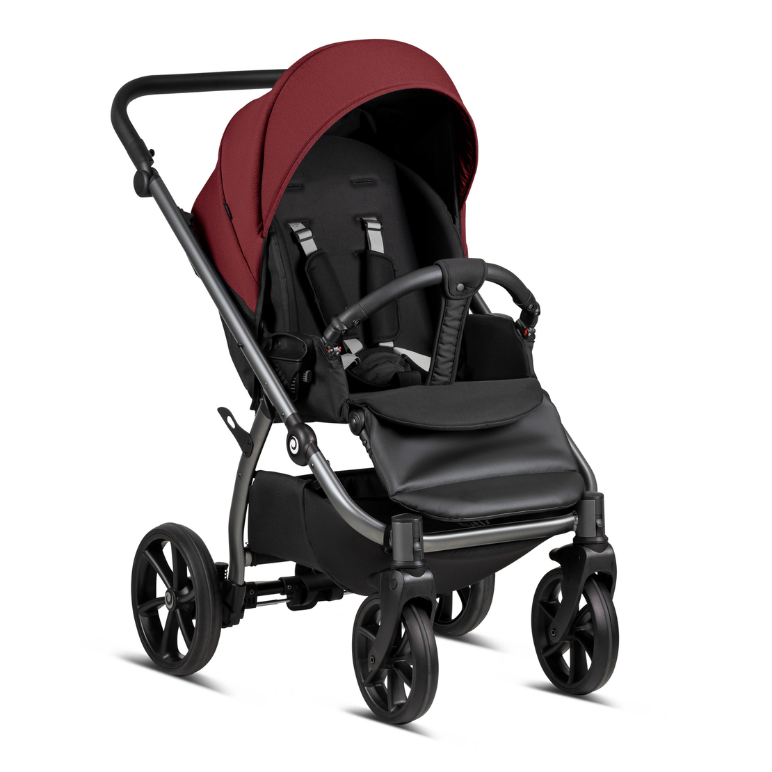 Tutis LEO Cherry  105 Комбинирана Детска Количка 2 в 1