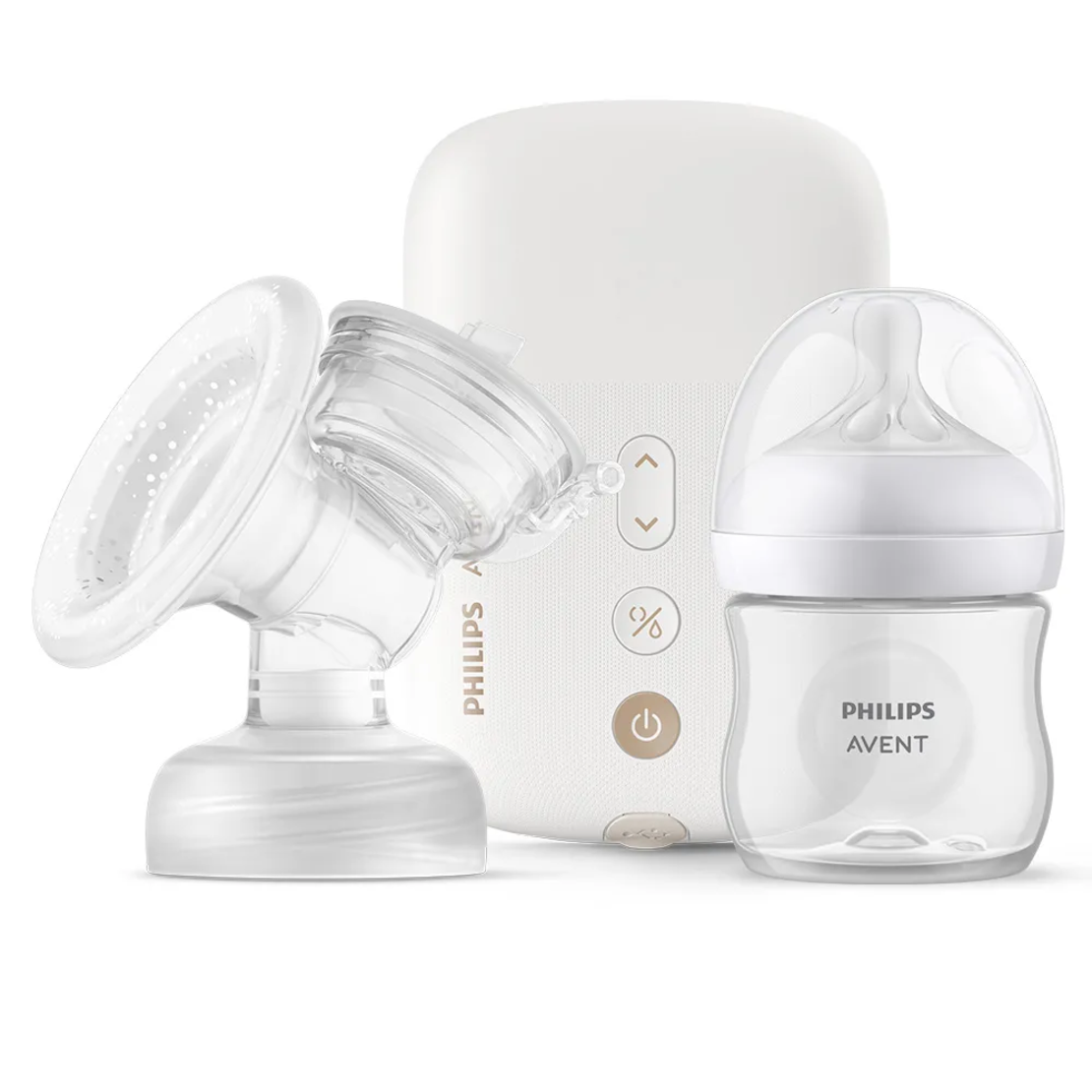 Philips Avent Natural Motion Premium Единична Електрическа Помпа с Несесер и Торбички за Кърма 5 Броя