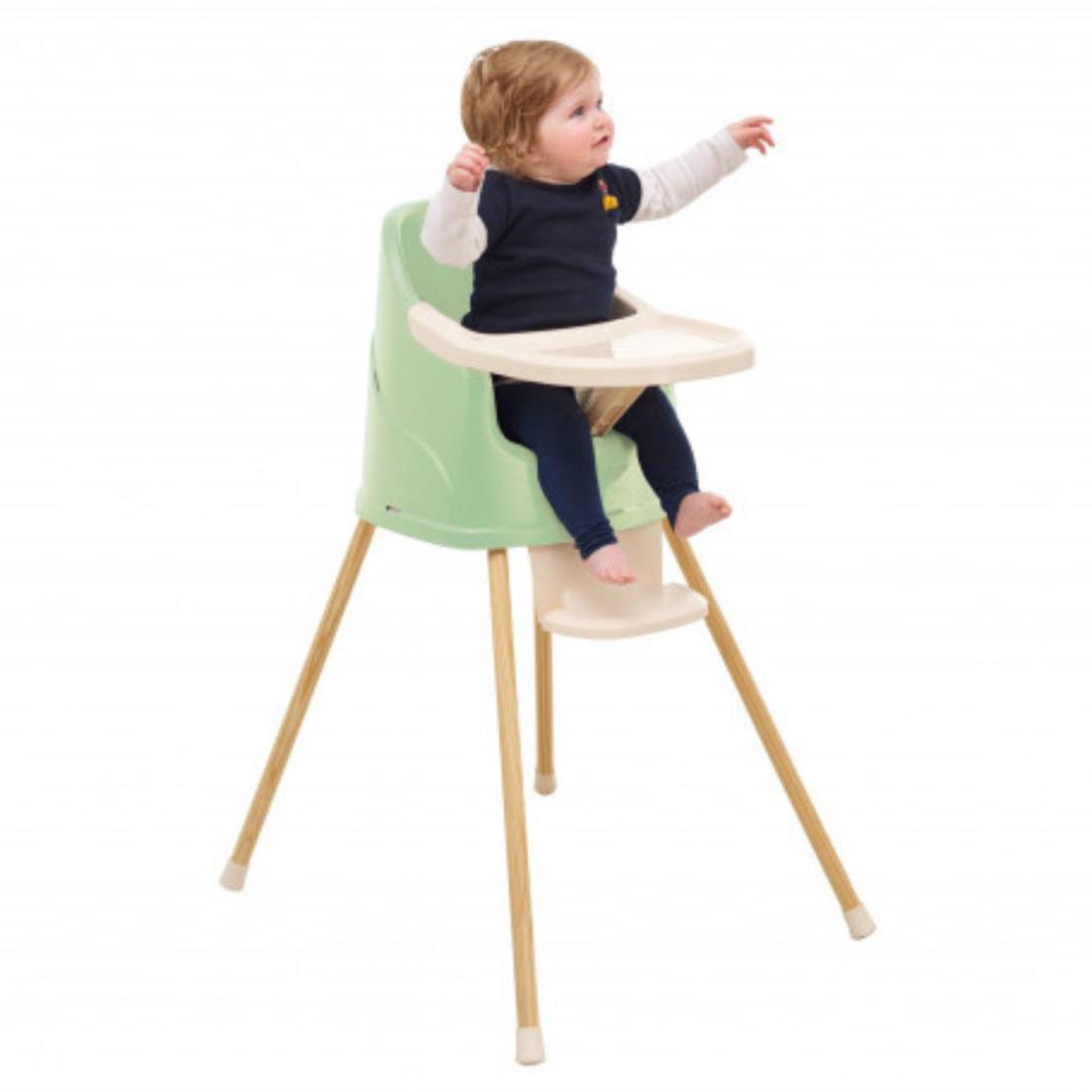 Thermobaby Youpla Столче за хранене  2 в 1 Зелено