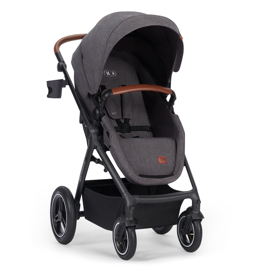  Количка KinderKraft B-TOUR, 3в1, Сива 