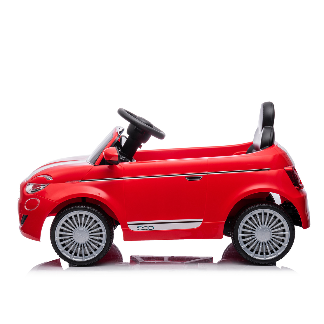 Chipolino Електрическа кола FIAT 500 Червена