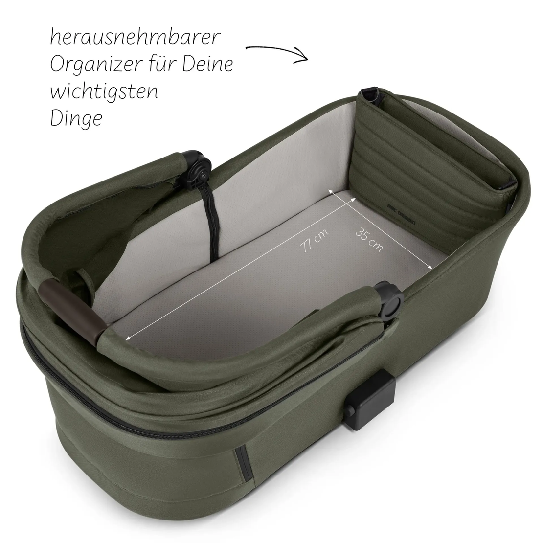 ABC Design Кош за Новородено Carrycot for Samba / Salsa Run / Zoom - Avocado