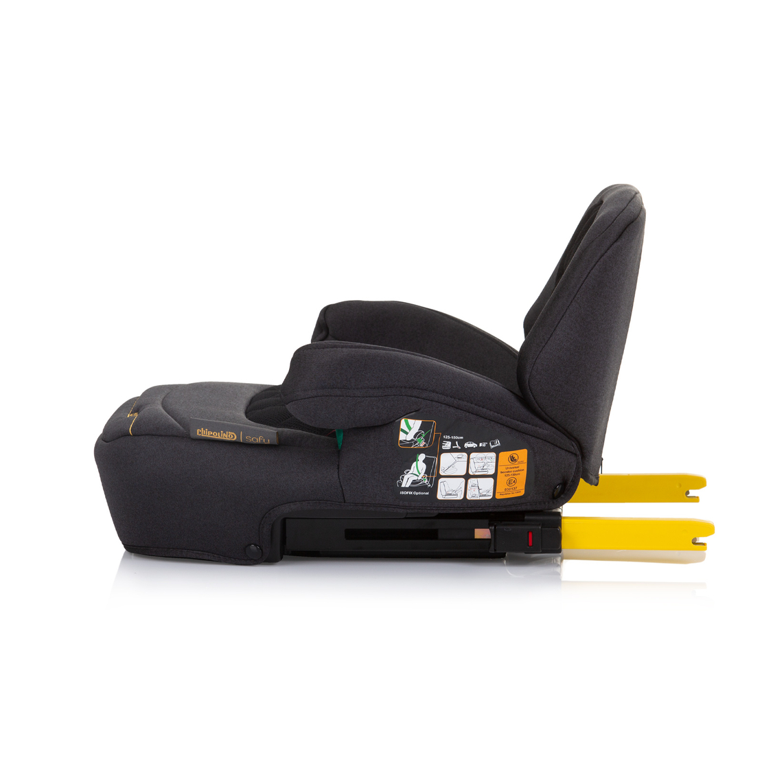 Chipolino  Стол за кола I-SIZE 125-150 Safy Обисидан