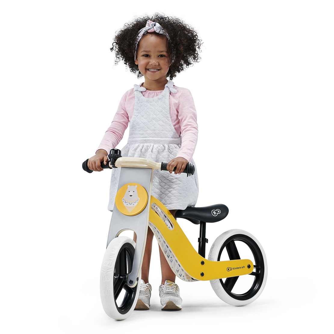  Колело за баланс KinderKraft UNIQ Pink 