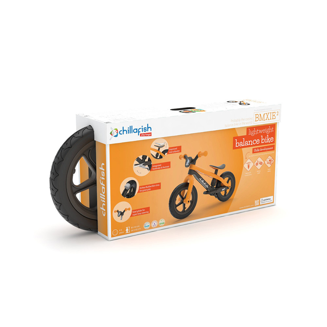  Колело за балансиране Chillafish BMXIE2, Ginger 