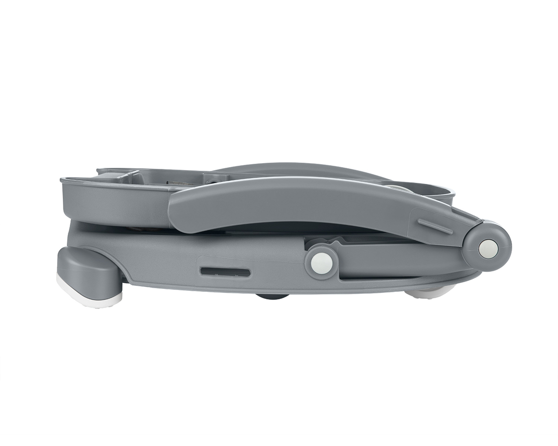 KikkaBoo Седалка за Хранене Повдигаща Pappo Grey 2025