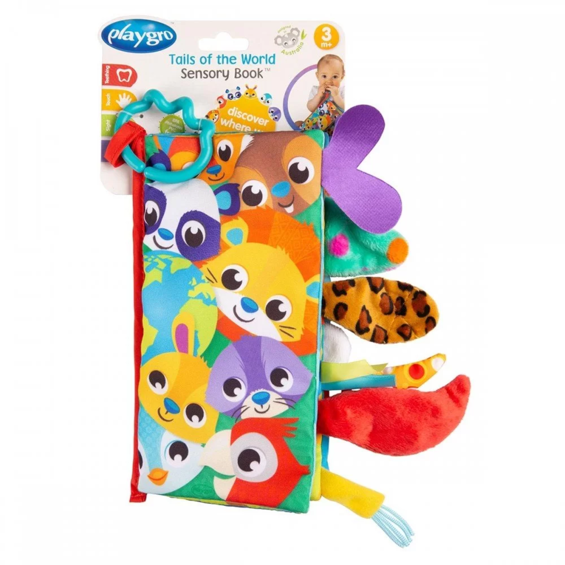 PLAYGRO СЕНЗОРНА КНИЖКА ОПАШКИ 3М+