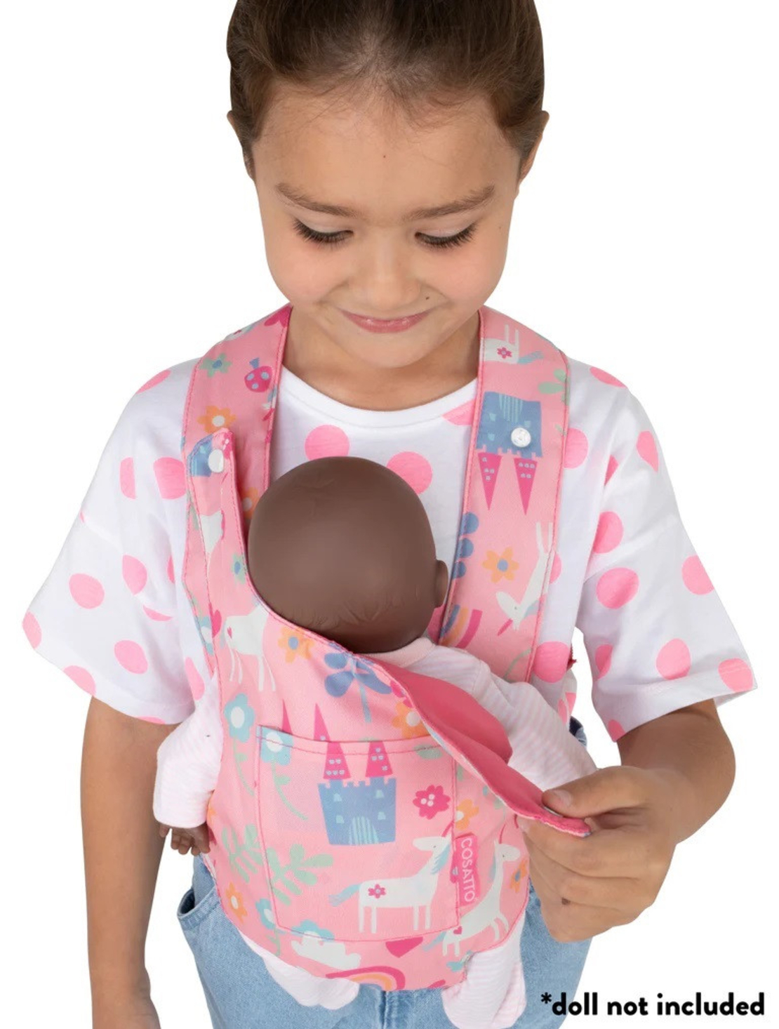  Количка за кукли Cosatto Little Woo Doll комплект, Unicorn 
