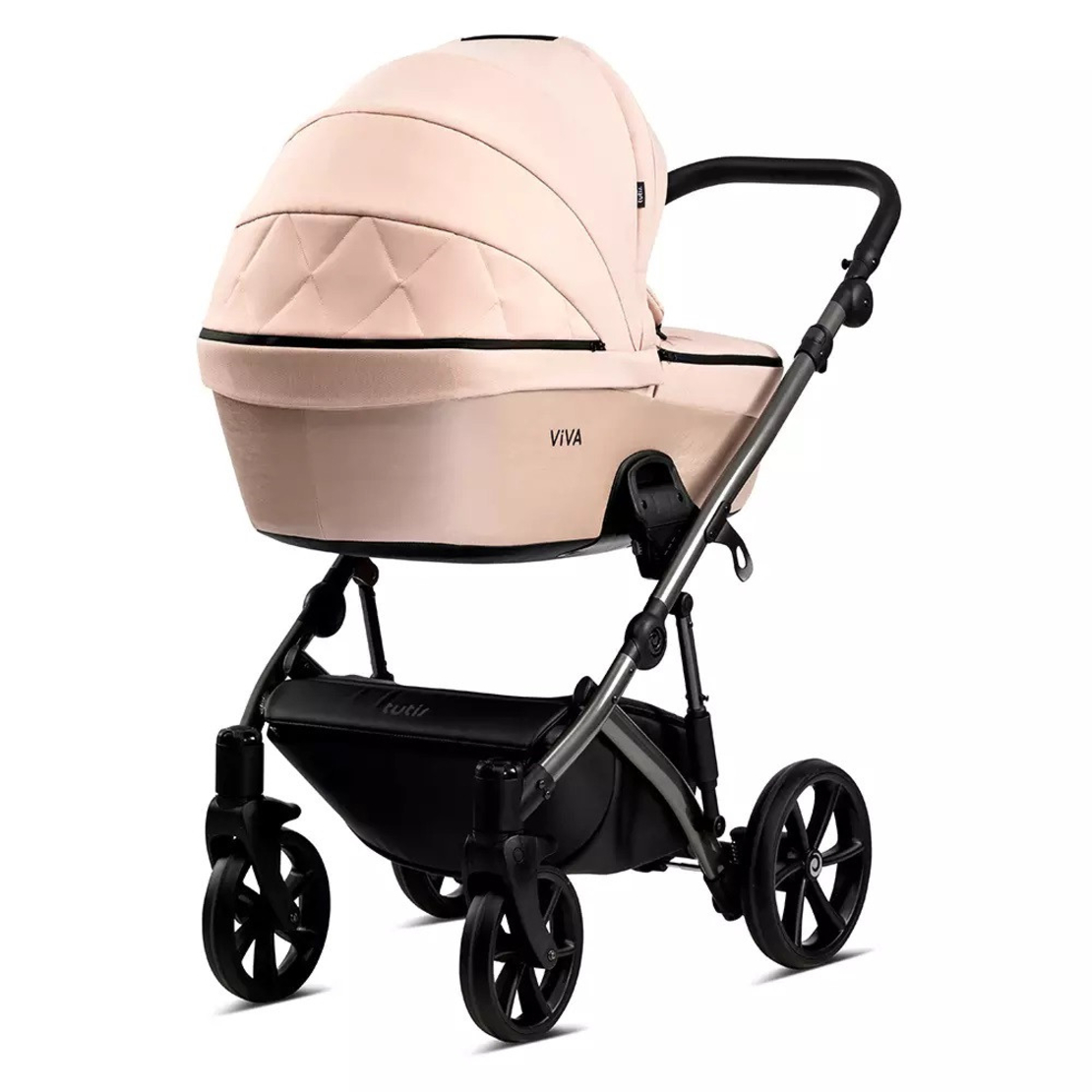 Tutis Viva 4 LUX Rose Quartz 062 Комбинирана Детска Количка 2 в 1
