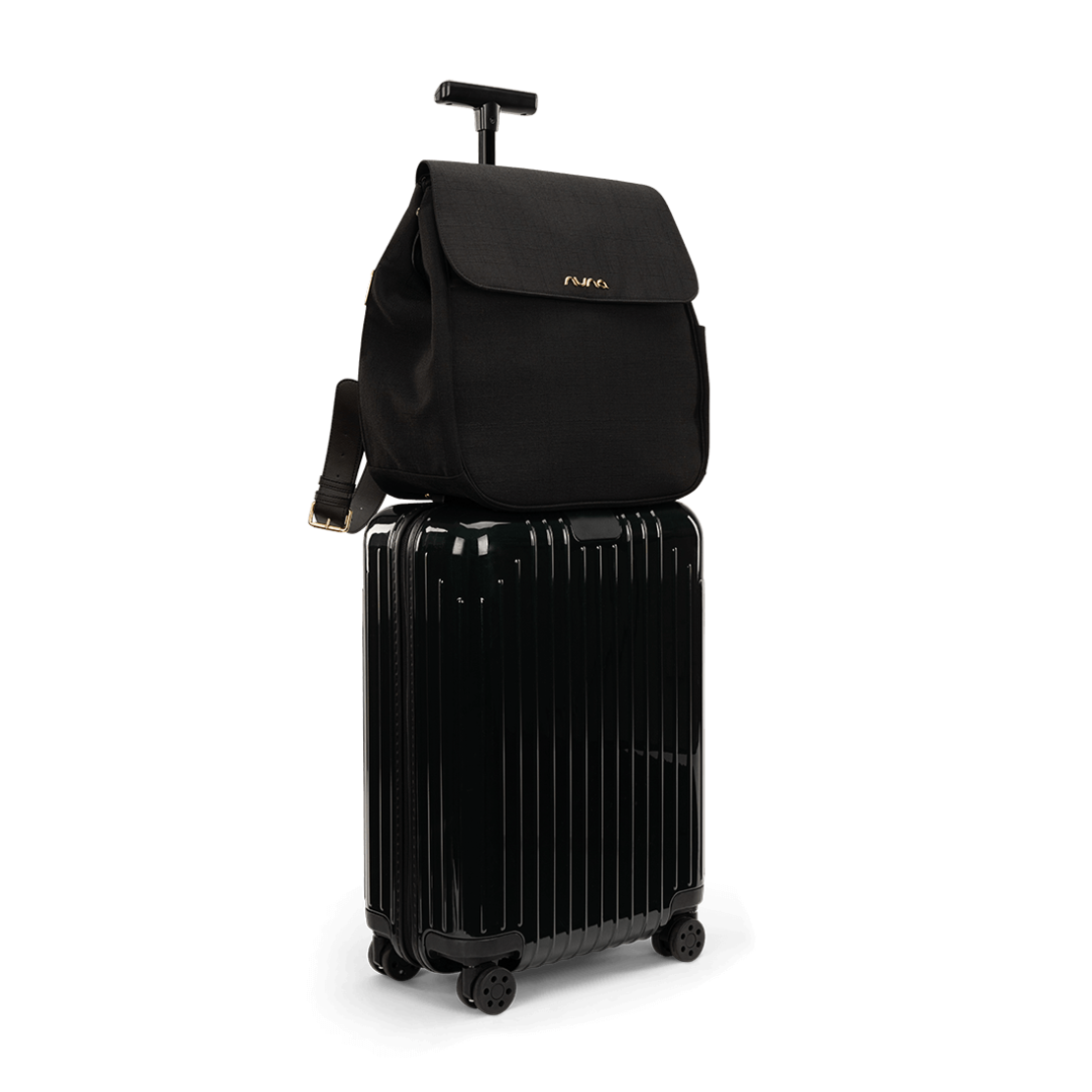 Nuna Diaper Bag Caviar Чанта за Детска Количка