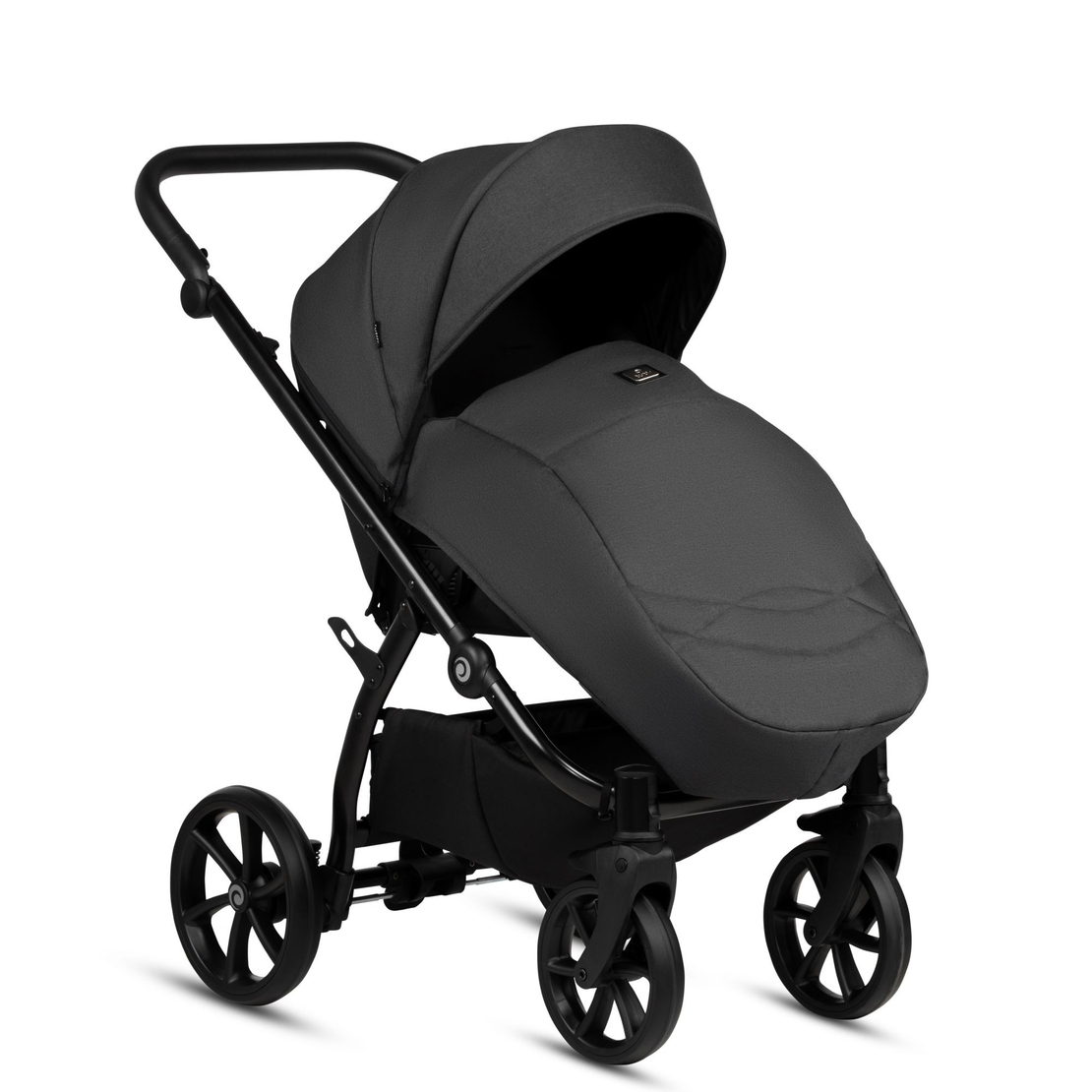 Tutis LEO Black  020 Комбинирана Детска Количка 2 в 1