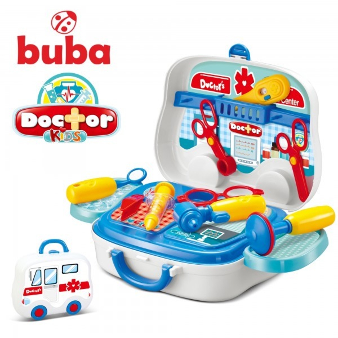  Малък детски лекарски комплект Buba Little Doctor, 008-918 