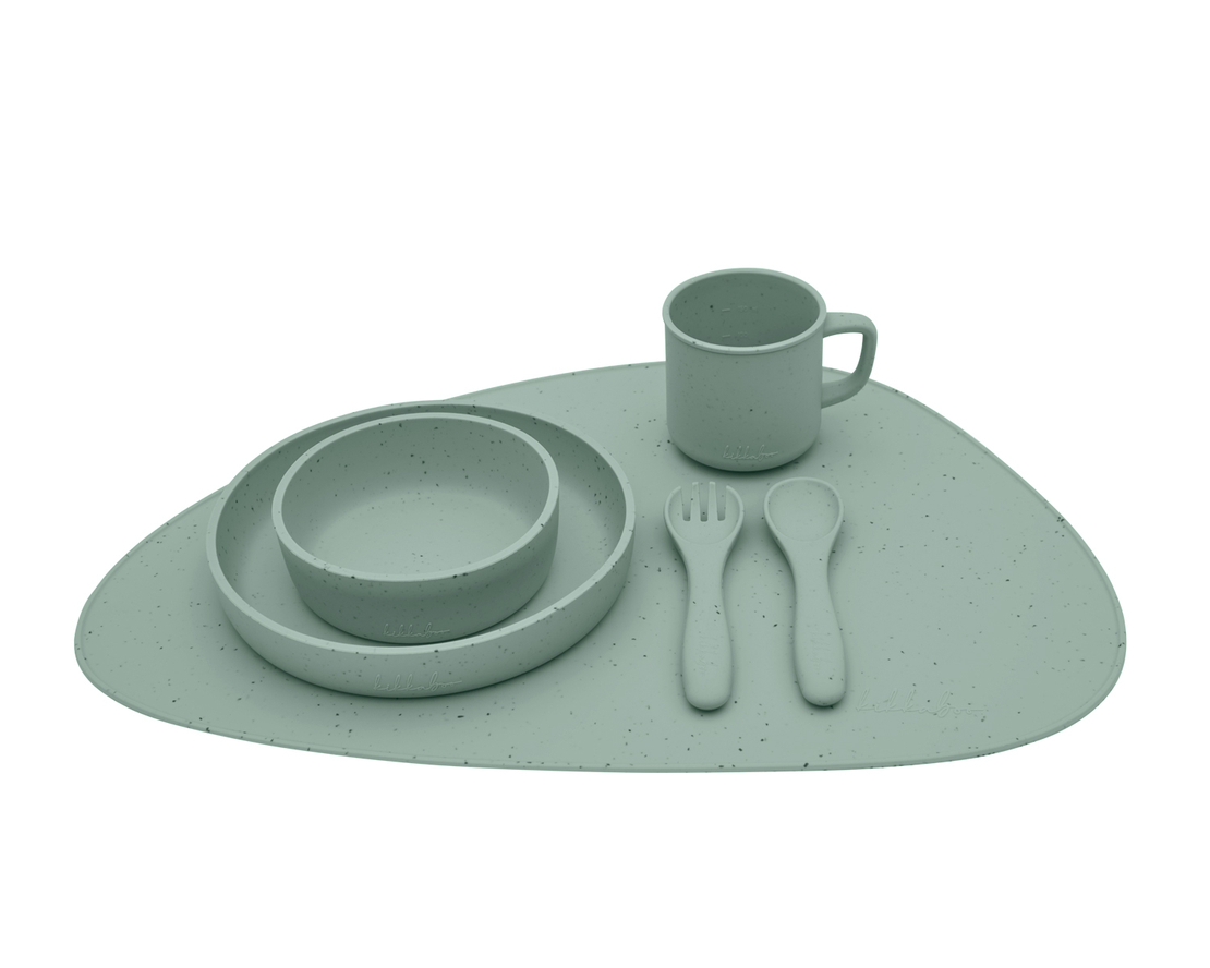 KikkaBoo Подложка за Хранене Platinum Silicone Sage