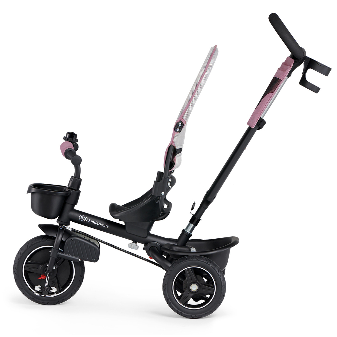  Триколка Kinderkraft SPINSTEP, розова 